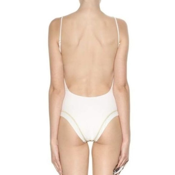 Grogor Pirouzi 'Jamie' One Piece Metallic Scoop Swimsuit - Picture 4 of 8